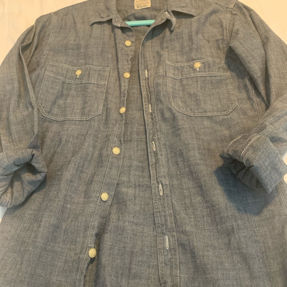 J Crew denim shirt